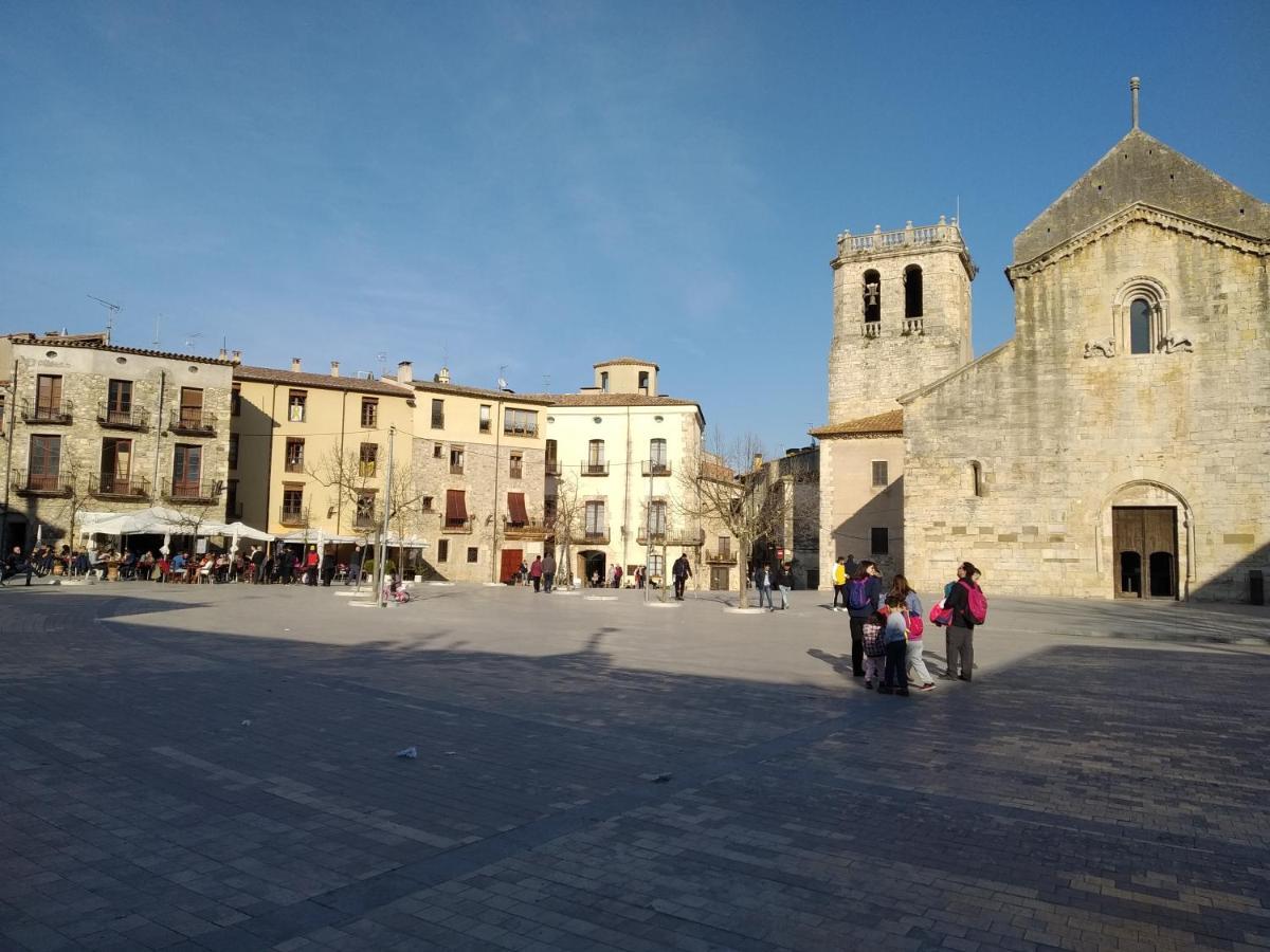 Apartament Can Mingu 2On Pis Besalú Exteriér fotografie